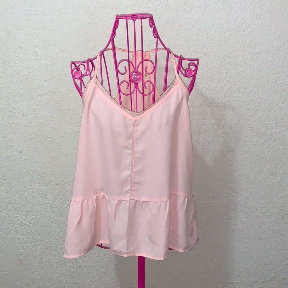 Hollister pink pendulum tank top size small - Picture 3 of 16